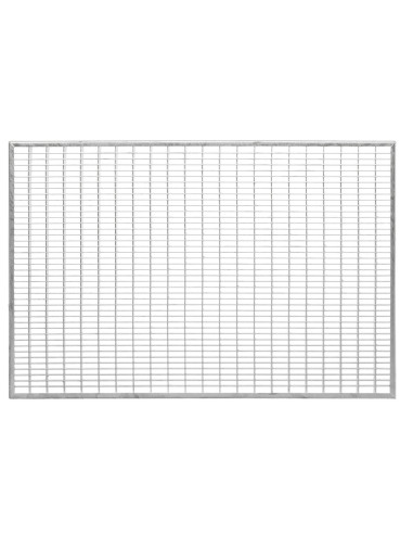 Batų valymo grotelės cinkuoto plieno 9 x 31 mm tinklelis, 60 x 40 cm. Statybinės medžiagos