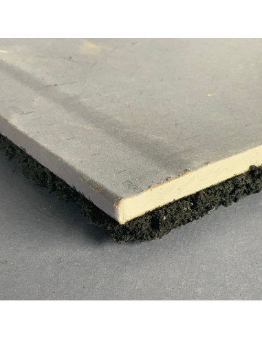 Garso akustinė izoliacinė plokštė SW-10, kompozitas GKP+Guma, 1200x1000mm