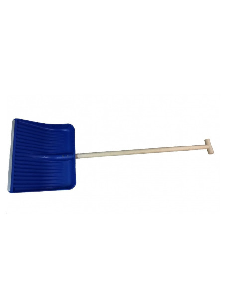 Kastuvas sniegui su aliumine juosta, sutvirtintas, su kotu, plotis 50cm