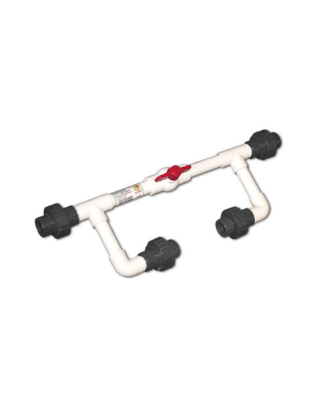 Inžektoriaus pajungimo mazgas (Bypass) 3/4" | Tręšimo sistemoms