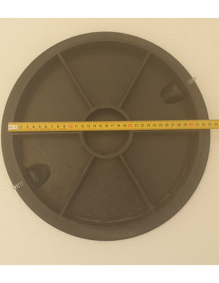Dangtis šulinio stovui 315mm, plastikinis. Statybinės medžiagos