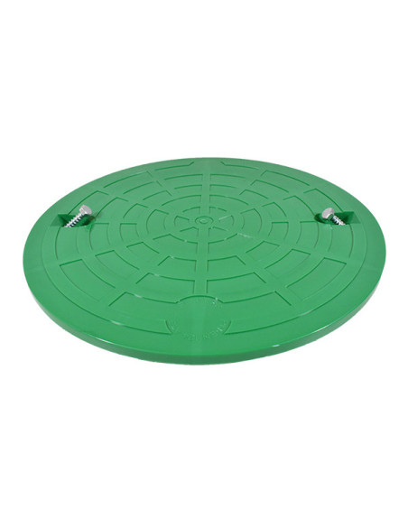 Plastikinis žalias šulinio dangtis 425 mm (1,5t) | Statybų Turgus