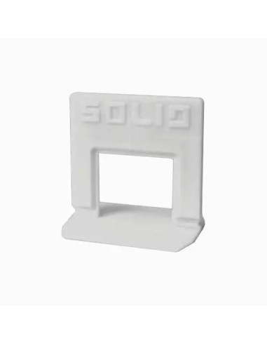 Plytelių lyginimo sistemos apkabos, 1.5mm (440 vnt.), SOLID. Statybinės medžiagos