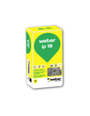 Tinko mišinys ip18 Weber, cementinis, 25kg