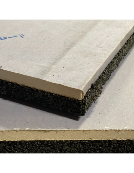 Garso akustinė izoliacinė plokštė SW-30, kompozitas GKP+Guma, 1200x1000mm