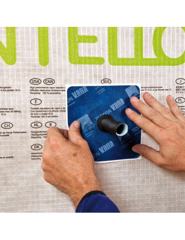 Sandarumo tarpiklis manžetas vamzdžiui 15-30mm ROFLEX 20, pro clima