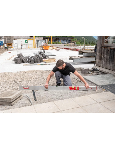 SOLA SLG2 Lyginimo lotas su 2 rankenomis | 100x18mm | Profi 2L