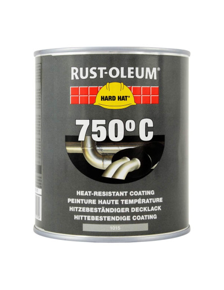 Karščiui atspari danga-dažai (iki 750°C) HARD HAT®, Rust-Oleum, aliuminio 750ml. Statybinės medžiagos