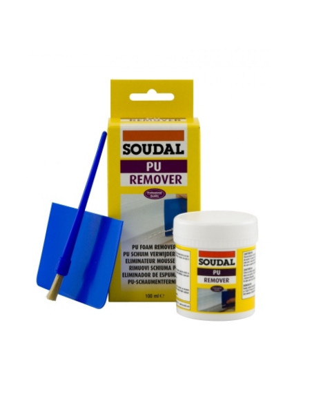 Poliuretano šalinimo priemonė - valiklis 100ml PU Remover, Soudal