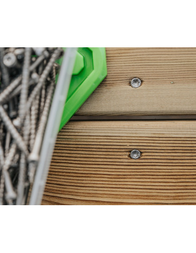 Terasiniai sraigtai ESSDECK MAX, ESSVE 4.8x75mm A2 (250vnt.). Statybinės medžiagos