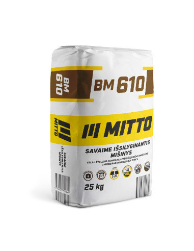 Savaime išsilyginantis mišinys C610 MITTO 25kg