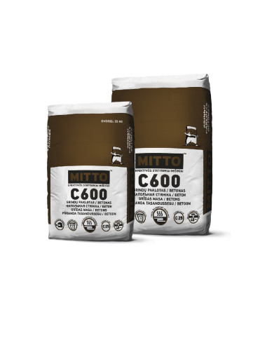 Sausas betonas / grindų paklotas C600 MITTO 25kg