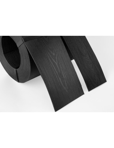 Juosta užtvarėlė WOOD BORDER 130mm x 2.8mm x 10m, juoda. Statybinės medžiagos