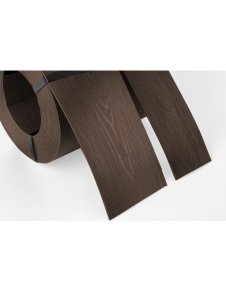 Juosta užtvarėlė WOOD BORDER 130mm x 2.8mm x 10m, ruda. Statybinės medžiagos