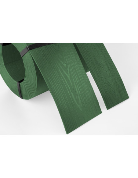 Juosta užtvarėlė WOOD BORDER 130mm x 2.8mm x 10m, žalia. Statybinės medžiagos