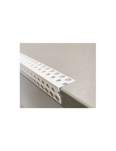 PVC išorinis glaistymo kampas, 3.0m. Statybinės medžiagos