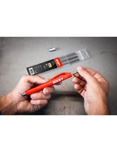 Statybinis automatinis pieštukas CPM, SOLA. Statybinės medžiagos