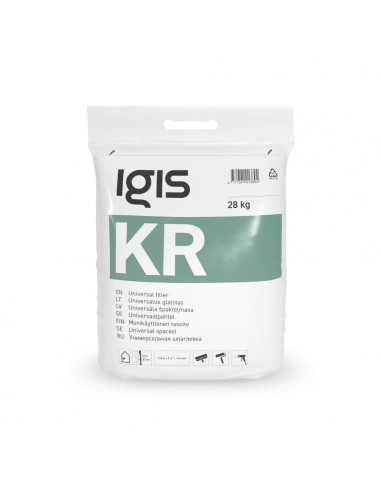 Glaistas IGIS KR maišas, 28kg