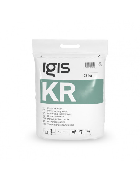 Glaistas IGIS KR 28kg. Statybinės medžiagos