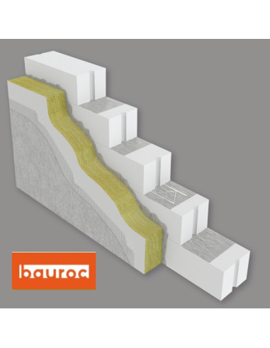 Blokas Bauroc CLASSIC 250 250x200x600mm, padėkle 60vnt