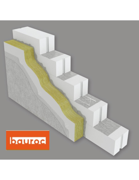 Blokas Bauroc CLASSIC 250 250x200x600mm, padėkle 60vnt