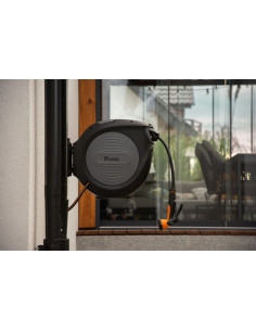 Laistymo žarnos ritė, 1/2'' 20m su priedais. Statybinės medžiagos 2