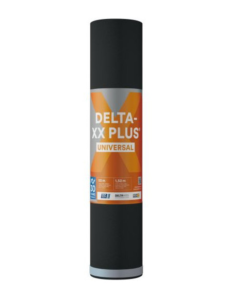 Difuzinė plėvelė DELTA XX Universal 150g/m2 (plotis 1.5m) . Statybinės medžiagos