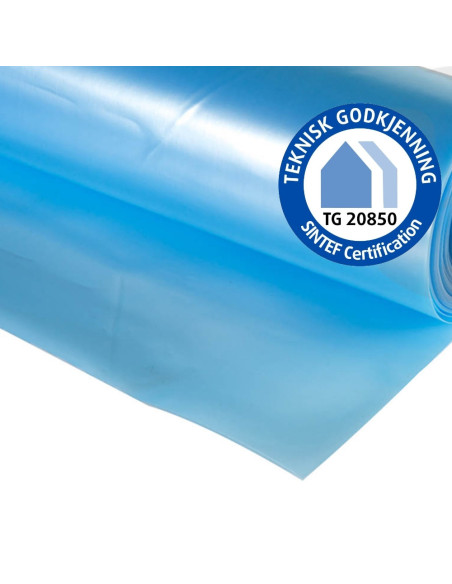Garo izoliacinė plėvelė GaroLux Vapour Barrier Sintef, UV stabilizuota, storis 200mkr, plotis 3m, rulone 50m (150m2)