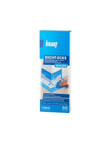 Hidroizoliacinis išorinis kampas Dichtecke-aussen, Knauf. Statybinės medžiagos