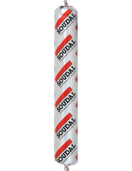 Klijai hermetikas poliuretano pagrindu SOUDAFLEX 42FX SOUDAL, 600ml. Statybinės medžiagos