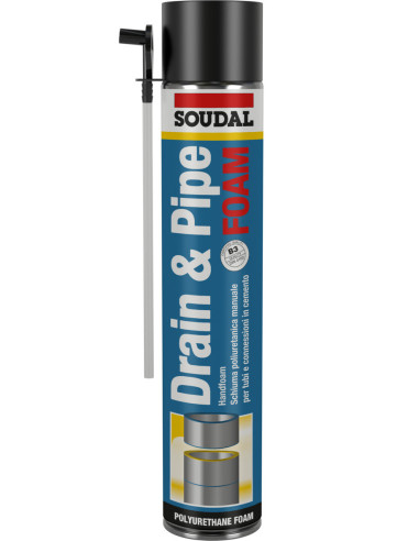 Putos montavimo santechninės DRAIN & PIPE rankinės 750ml. Statybinės medžiagos