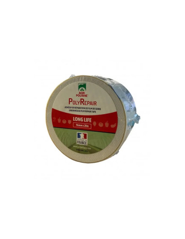 Juosta šiltnaminių plėvelių klijavimui ir remontui PolyRepair®, 96mm 20m