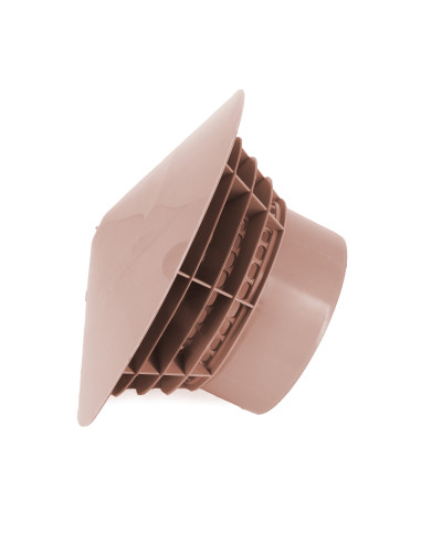 Ventiliacinis kaminėlis 110mm, rudas. Statybinės medžiagos
