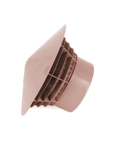 Ventiliacinis kaminėlis 110mm, rudas. Statybinės medžiagos
