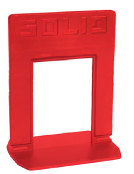 Plytelių lyginimo sistemos apkabos, MAXI 3.0mm (100 vnt.), SOLID. Statybinės medžiagos