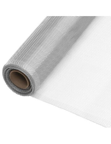 Tinklelis nuo graužikų aliuminis (1x1mm), 1.2x25m. Statybinės medžiagos