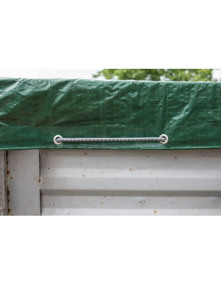 Virvė elastinė BUNGEE CORD HOOK, 8mm x 50m. Statybinės medžiagos