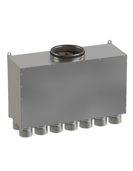 Akustinė oro paskirstymo dėžė (kolektorius), 200-14x75