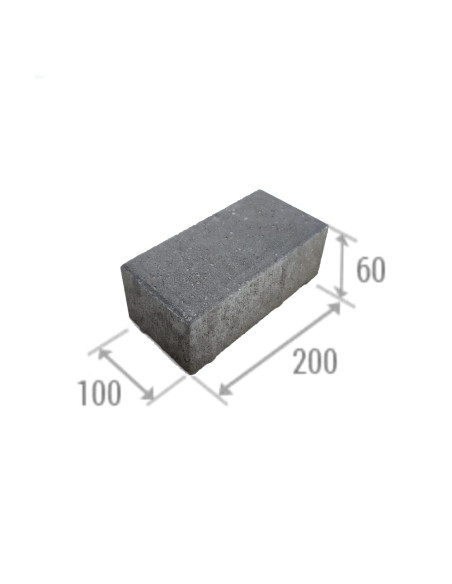 Betoninė grindinio trinkelė Urbis 6 Natrix
