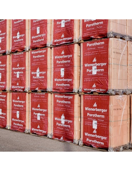 Keraminis blokas Wienerberger POROTHERM 11,5 P+W (100 vnt. paletėje)