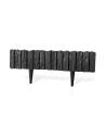 Dekoratyvinė tvorelė WoodPalisade, juoda, 2.32m. Statybinės medžiagos