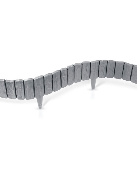 Dekoratyvinė tvorelė WoodPalisade, antracitas, 2.32m. Statybinės medžiagos