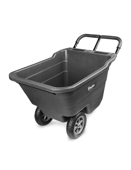 Karutis sodo plastikinis, Handy-Go 90L, antracito. Statybinės medžiagos