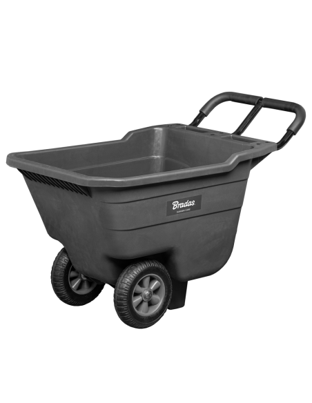 Karutis sodo plastikinis, Handy-Go 90L, antracito. Statybinės medžiagos