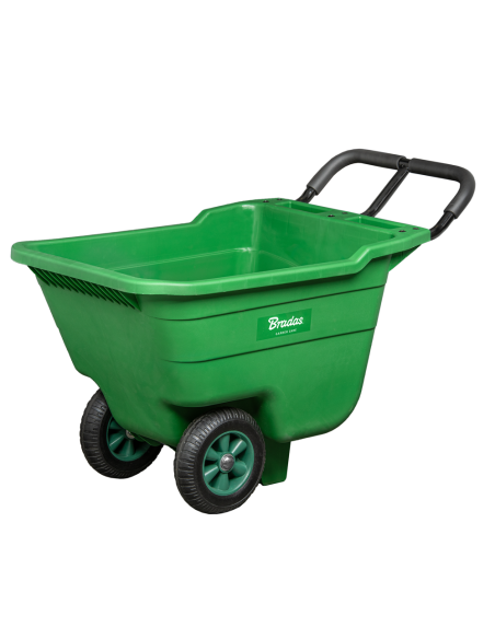 Karutis sodo plastikinis, Handy-Go 90L, žalias. Statybinės medžiagos