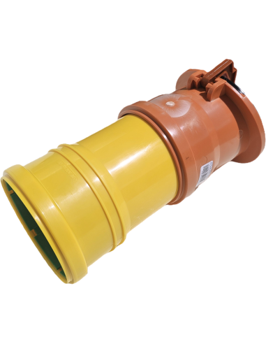 Atbulinis vožtuvas galinis (Ø110mm) - drenažo vamzdžio jungtis (Ø72-100mm). Statybinės medžiagos