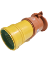 Atbulinis vožtuvas galinis (Ø110mm) - drenažo vamzdžio jungtis (Ø72-100mm). Statybinės medžiagos