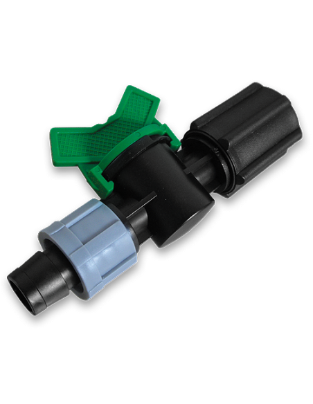 Jungtis vamzdis-juosta, su vidiniu sriegiu 3/4' ir ventiliu. Statybinės medžiagos