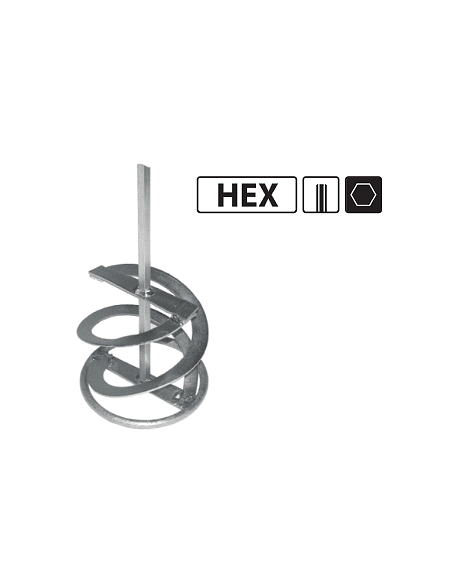 Maišytuvas mišiniams 120x400mm, Color Expert. Statybinės medžiagos