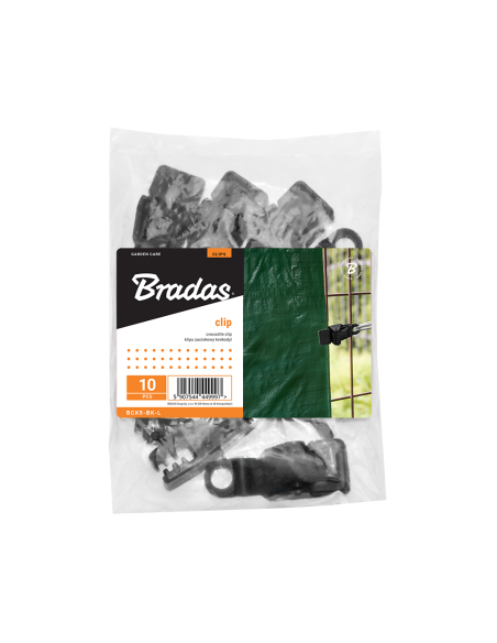 Spaustukas (krokodilas), juodas (10vnt.). Statybinės medžiagos